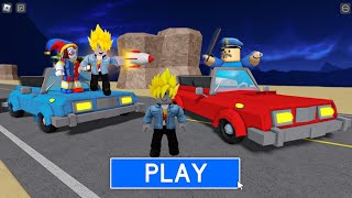 CAR BARRYS PRISON RUN Obby New Update Roblox  All Bosses Battle All Morphs roblox  PRO Gamer [upl. by Rudie122]