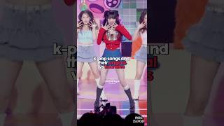 kpop songs and their originaldemo titles  kpop shorts yena aespa nct ive exo itzy unis [upl. by Ahterahs646]