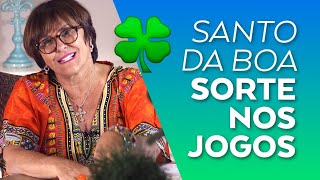 SÃO CONO o Santo da BOA SORTE nos JOGOS  por Márcia Fernandes [upl. by Ttirrem]