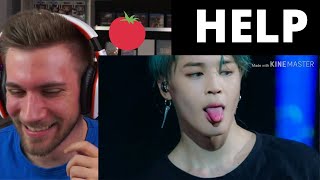 Dont fall in love with JIMIN 지민 BTS Challenge  Reaction  Reaction [upl. by Anaoy]