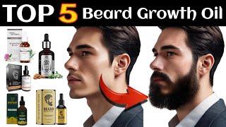 Top 5 Beard Growth Oils in India 2024  Best Beard Growth Oils [upl. by Aneekat739]