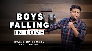 Boys Falling in Love  Stand up Comedy by Rahul Rajput [upl. by Eel]