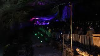 Half Man Half Biscuit  Paintballs Coming Home  Devils Arse Cave Castleton 12082019 [upl. by Ennirak]