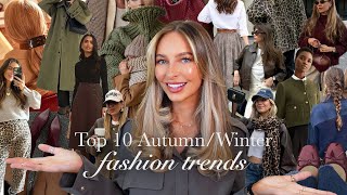 TOP 10 AUTUMN FASHION TRENDS 2024  wearable trends for fall [upl. by Spiegel]