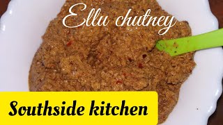 Ellu chutney  ellu thuvayal how to make ellu chutney in tamil [upl. by Carita]