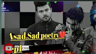 asad compilation poetry tik tok💯🔥 madiha compilation poetry tik tokasad in madiha best poetry ep1 [upl. by Niamreg]