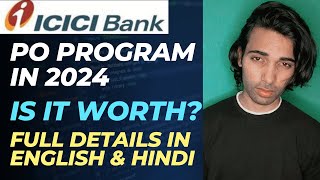 ICICI PO PROGRAM 2024  ICICI PROBATIONARY OFFICER  icicibank manipaluniversity bankingsector [upl. by Pierre]