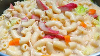 SOPAS Filipino Chicken Macaroni Soup [upl. by Kinna]