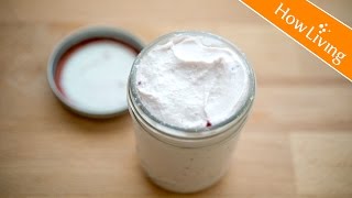 【Eng Sub】10秒鐘打發鮮奶油食譜 How to Make Whipping Cream in 10 secs│HowLiving 美味生活  矽谷美味人妻 [upl. by Nodaj584]