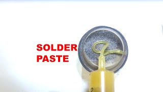 How to make solder paste at home soldering paste DIY  Phone repair mobile repair [upl. by Gelhar]