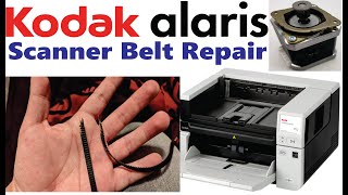 Kodak Scanner Belt Replacement [upl. by Garibull996]