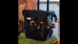 Toughbuilt 14quot rolling tool bag review [upl. by Aulea13]