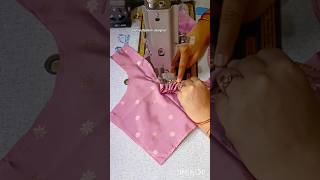 💯✨ Blouse Ki Cutting ✂️ and stitching ✨✨ blouse back design cutting and stitching ytshorts [upl. by Emie]