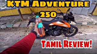 KTM ADVENTURE 250 தமிழ் REVIEW [upl. by Anrapa245]