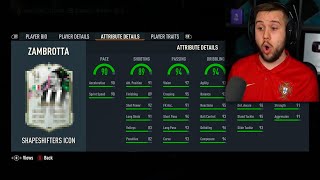 Auzio Reacts to NEW 94 Zambrotta SBC [upl. by Ayetal]