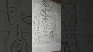 হার হার মহাদেব🙏⚜️ Droningartforum drawing artforum shortvideo sketch like comment [upl. by Doomham]