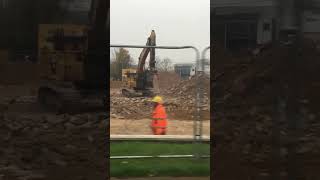 Wollaston car dealer Demolished [upl. by Gilcrest]