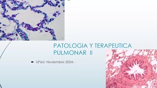 Trastornos respiratorios clase 16  Patología 2 [upl. by Omixam]