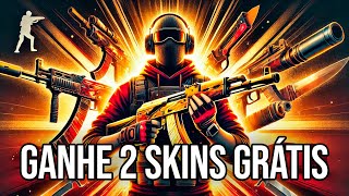 CS2 GANHE 2 SKINS RAPIDAMENTE TODA SEMANA [upl. by Lehctim]