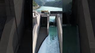 Dam Spillway Overflow damexploration nature waterdam travel waterreservoir [upl. by Conlan]