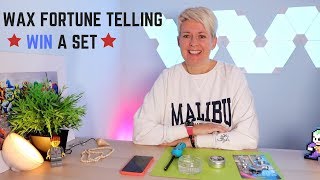 Fortune Telling with Wax  WIN Your own Fortune Teller Set Wachsgiessen [upl. by Cleon]