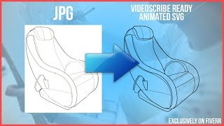 How To Make SVG Files For VideoScribe  Adobe Illustrator Tutorial [upl. by Hanus295]