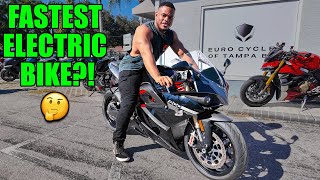 Energica Ego First Ride amp Review 🔋 Electric Motorcycle [upl. by Eladal]