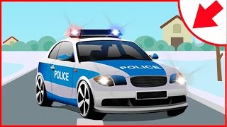 Die Polizeiautos  Autos für Kinder  Kinderfilm deutsch  Animierter Zeichentrick [upl. by Penhall]