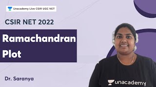 Ramachandran Plot  Saranya V  Unacademy Live CSIR UGC NET [upl. by Boonie918]