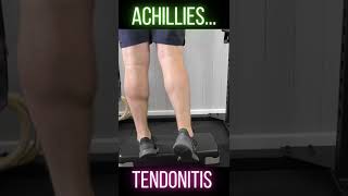 Eccentric Calf Raise the best exercise to treat Achilles tendinitis [upl. by Jean448]