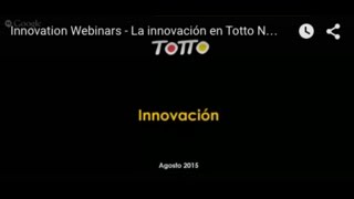 Innovation Webinars  La innovación en Totto Nalsani [upl. by Lodovico]