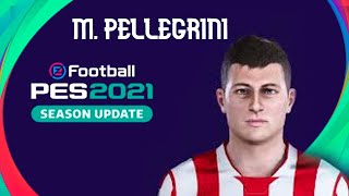 M PELLEGRINI  ESTUDIANTES  PES 2021 [upl. by Airalednac]