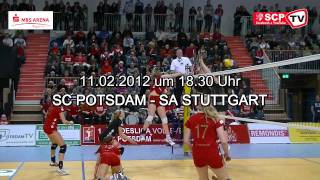 1 Bundesliga Volleyball SC Potsdam MBS Arena [upl. by Brandtr]