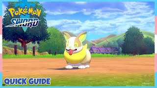 Where To Catch Yamper In Pokemon Sword amp Shield  Location Quick Guide [upl. by Ibed]