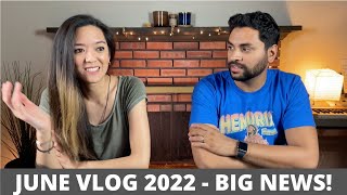 June Vlog 2022  Vlog 27  Big Announcement  Channel Anniversary [upl. by Collete]