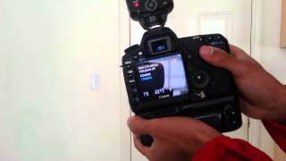 How to turn off Canon Speedlite sleepmode  430EX II [upl. by Halsy256]