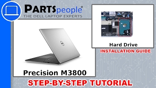 Dell Precision M3800 P31F001 Hard Drive amp Caddy HowTo Video Tutorial [upl. by Aidyl]