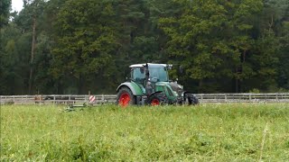 Mit dem Krone HEUWENDER in der ZWISCHENFRUCHT  Fendt 720 Vario  Krone [upl. by Abby]