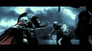 Epic Fight Scenes 7  300 King Leonidas vs the Uber Immortal [upl. by Ahsetra]