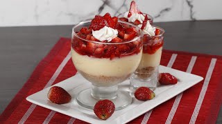 POSTRE DE FRUTILLA  COCINERITOS TV [upl. by Llennej644]