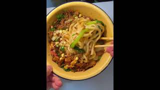 Come to Xian just for this bite of mixed noodles Mixed noodles Xian food recommend [upl. by Elihu]