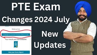 PTE Exam changes in July 2024 new questions new update  Gurwinder sir [upl. by Schiff427]