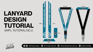 HOW TO DESIGN A LANYARD IN PHOTOSHOP LANYARD DESIGN TUTORIAL 2023 [upl. by Rehtae]