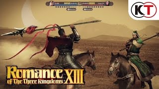 ROMANCE OF THE THREE KINGDOMS XIII  WARFARE GAMEPLAY [upl. by Lerual]