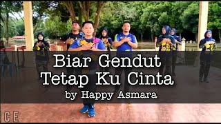 Biar Gendut Tetap Ku Cinta by Happy Asmara  Joe Aerodance  Dance Fitness  Saief Malaysia Fitness [upl. by Simara]