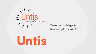 Tauschvorschläge im Stundenplan von Untis [upl. by Iphagenia]