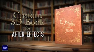 3D Book amp Fairy Tale Storybook Animation  After Effects [upl. by O'Hara439]