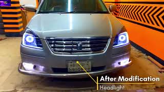 Toyota Premio Headlight Modification [upl. by Atteroc]