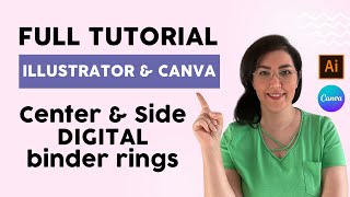 Making Binder Rings on Keynote for Digital Planners [upl. by Tannie]