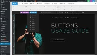 Buttons Usage Guide  Revolution Slider WordPress Plugin [upl. by Nesiaj]